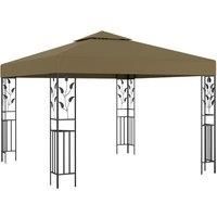 Gazebo 3x3 m Taupe 180 g/m