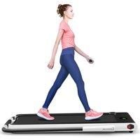 Folding Treadmill 2 In 1 Electric Running Machine Walking Treadmill w/ LED Display Remote Control
