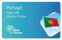 eSimChoice Portugal Travel eSIM - 30 Days - 3GB