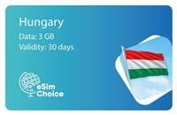 eSimChoice Hungary Travel eSIM - 30 Days - 3GB