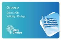 eSimChoice Greece Travel eSIM - 30 Days - 3GB