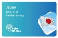 eSimChoice Japan Travel eSIM - 30 Days - 3GB