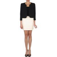 Lola  JUMBO CORDONNETTO  women's Skirt in White