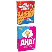 The Numbers Game & Aha! Bundle: The Perfect Set for Game Nights and Family Gatherings
