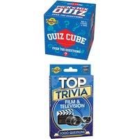 Quiz Cube Pick n Mix and Top Trivia TV & Film Bundle