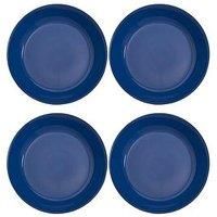 Colour Me Happy Set of 4 Pasta Bowl 23cm Blue