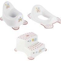 Keeeper Rainbow Baby Potty toilet Seat & Double Step Stool