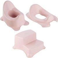 Keeeper Pink Baby Potty toilet Seat & Double Step Stool