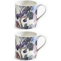 Set of 2 Julia White Bone China Mug 9 x 9cm