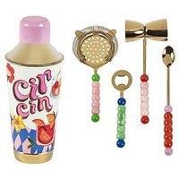 Eleanor Bowmer Eleanor Bowmer Cocktail Shaker & 4 Piece Bar Tools